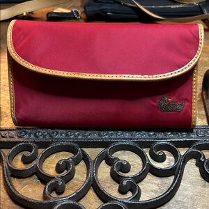 Dooney & Burke nylon and leather wallet